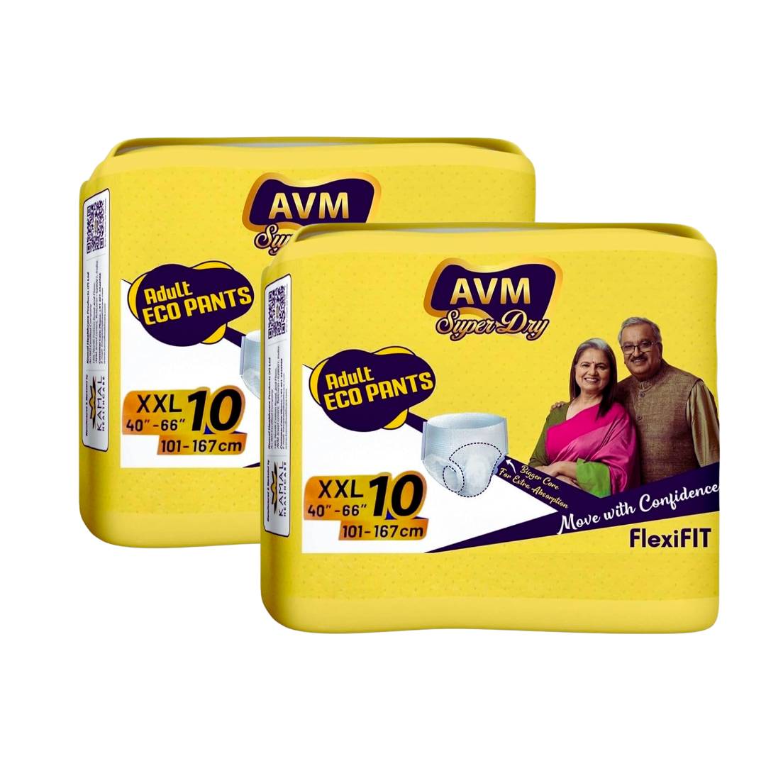 AVM Super Dry ECO Pants Adult Diaper | 30 Pcs